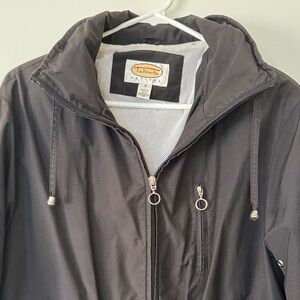 Talbots Charcoal Zip-Up Jacket